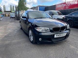 Location: Stapleford - 2009 BMW 118I M SPORT AUTO 3 Door Hatchback REG: YH09BJE, Keys: Yes, MOT Expiry date: 16/03/2027, 1995 Petrol, 6 Speed Auto Petrol, Former Keepers: 5