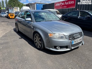 Location: Stapleford - 2005 AUDI A4 S LINE T FSI QUATTRO Estate REG: YK55NNR, Keys: Yes, MOT Expiry date: 23/05/2026, 1984 Petrol, 6 Speed Manual Petrol, Former Keepers: 4