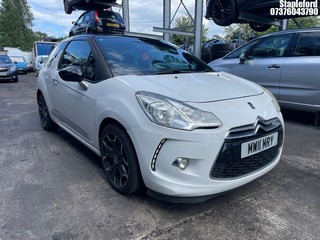 Location: Stapleford - 2011 CITROEN DS3 DSPORT + THP 3 Door Hatchback REG: MW11MRY, Keys: Yes, MOT Expiry date: 18/03/2027, 1598 Petrol, 6 Speed Manual Petrol, Former Keepers: 10