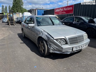 Location: Stapleford - 1999 MERCEDES C200 SPORT 4 Door Saloon REG: T976NLB, Keys: Yes, MOT Expiry date: 13/05/2026, 1998 Petrol, 5 Speed Manual Petrol, Former Keepers: 4