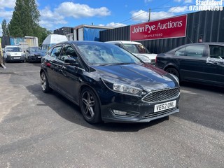 Location: Stapleford - 2013 FORD FOCUS ZETEC ECONETIC TDCI 5 Door Hatchback REG: VE62ONL, Keys: Yes, MOT Expiry date: 20/02/2027, 1560 Diesel, 6 Speed Manual Diesel, Former Keepers: 6