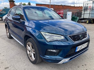 Location: Nottingham - 2018 SEAT ATECA FR ECOTSI 5 DOOR HATCHBACK REG: FL67FJV, 1395cc PETROL, 6 SPEED MANUAL PETROL, Former Keepers: 2, Keys: Yes, MOT Expiry date: 09/03/2026