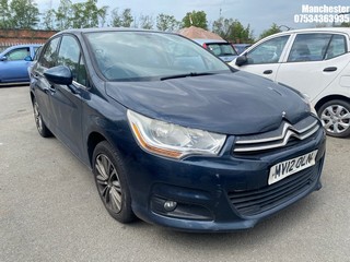 Location: Manchester - 2012 CITROEN C4 VTR+ HDI 91 5 Door Hatchback REG: MV12OLN, 1560 Diesel, 5 Speed Manual Diesel, Former Keepers: 3, Keys: No, MOT Expiry date: 25/08/2026