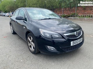 Location: Manchester - 2012 VAUXHALL ASTRA SRI 5 Door Hatchback REG: DU12EUR, 1598 Petrol, 5 Speed Manual Petrol, Former Keepers: 4, Keys: Yes, MOT Expiry date: 06/03/2026