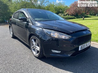 Location: Birmingham - 2015 FORD FOCUS ZETEC TDCI 5 Door Hatchback REG: BD15RLV, 1499 Diesel, 6 Speed Manual Diesel, Former Keepers: 5, Keys: Yes, MOT Expiry date: 30/01/2027