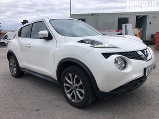Location: Nottingham - 2015 NISSAN JUKE TEKNA CVT 5 Door Hatchback REG: WJ15NNO, 1598cc Petrol, Variable Speed Auto Petrol, Former Keepers: 4, Keys: Yes, MOT Expiry date: 07/09/2026
