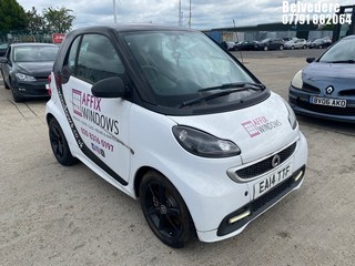 Location: Belvedere - 2014 SMART FORTWO GRANDSTYLE EDITN M Coupe REG: EA14TTF, 999cc PETROL, 5 Speed Auto Petrol, Former Keepers: 3, Keys: Yes, MOT Expiry date: 22/01/2025