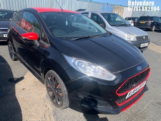 Location: Belvedere - 2014 FORD FIESTA ZETEC S BLACK EDIT 3 Door Hatchback REG: RJ64DFF, Keys: No, MOT Expiry date: 16.04.2025, 998 Petrol, 5 Speed Manual Petrol, Former Keepers: 5
