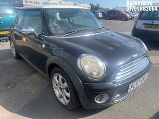 Location: Belvedere - 2007 MINI COOPER 3 Door Hatchback REG: PL07EWX, Keys: No, MOT Expiry date: 01.08.2026, 1598 Petrol, 6 Speed Manual Petrol, Former Keepers: 13