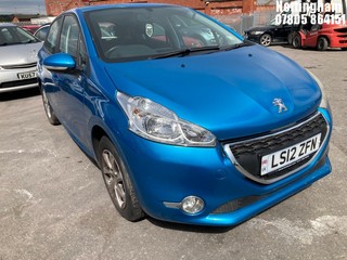 Location: Nottingham - 2012 PEUGEOT 208 ACTIVE 5 Door Hatchback REG: LS12ZFN, Keys: No, MOT Expiry date: 11/10/2025, 1199 Petrol, 5 Speed Manual Petrol, Former Keepers: 5