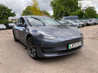 Location: Mitcham - 2022 TESLA MODEL 3 4 Door Saloon REG: LB72VCY, Keys: No, MOT Expiry date: 21/11/2025, 0 Electric, 1 Speed Auto Electric, Former Keepers: 1