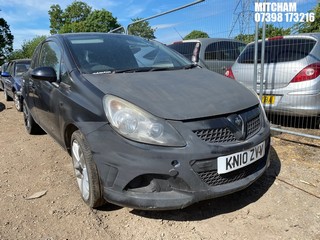 Location: Mitcham - 2010 VAUXHALL CORSA SXI 3 Door Hatchback REG: KN10ZVV, Keys: No, MOT Expiry date: 25/04/2026, 1364 Petrol, 5 Speed Manual Petrol, Former Keepers: 16
