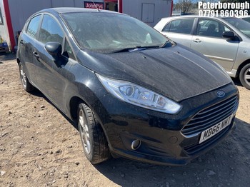 Location: Peterborough - 2017 FORD FIESTA ZETEC TURBO 5 Door Hatchback REG: MD66NNT, Keys: No, MOT Expiry date: 22/09/2026, 998 Petrol, 5 Speed Manual Petrol, Former Keepers: 4