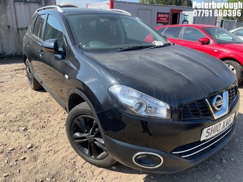 Location: Peterborough - 2010 NISSAN QASHQAI ACENTA + 2 DCI 5 Door Hatchback REG: SH10XVF, Keys: No, MOT Expiry date: 04/01/2027, 1461 Diesel, 6 Speed Manual Diesel, Former Keepers: 5