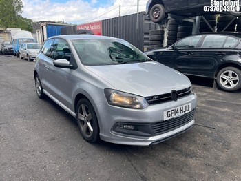 Location: Stapleford - 2014 VOLKSWAGEN POLO R-LINE STYLE AC 3 Door Hatchback REG: GF14HJU, Keys: Yes, MOT Expiry date: 04/03/2027, 1198 Petrol, 5 Speed Manual Petrol, Former Keepers: 5