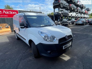 Location: Stapleford - 2015 FIAT DOBLO 16V MULTIJET Panel Van REG: WN15ZDJ, Keys: No, MOT Expiry date: 20/02/2027, 1248 Diesel, 5 Speed Manual Diesel, Former Keepers: 5
