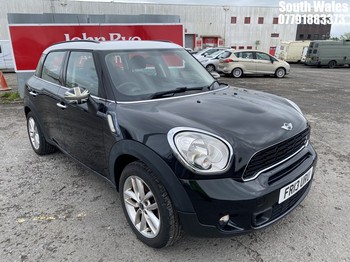 Location: South Wales - 2013 MINI COUNTRYMAN COOPER SD 5 DOOR HATCHBACK REG: FR13URU., 1995cc DIESEL, 6 SPEED MANUAL DIESEL, Former Keepers: 4, Keys: Yes, MOT Expiry date: 05/11/2026