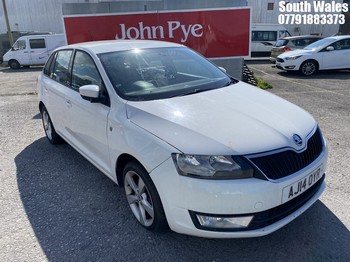 Location: South Wales - 2014 SKODA RAPID SPACEBACK ELEGANCE 5 Door Hatchback REG: AJ14OYR, Keys: No, MOT Expiry date: 23/04/2026, 1598 Diesel, 5 Speed Manual Diesel, Former Keepers: 7