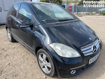 NOTE: ATF Registered Buyers ONLY - Location: Peterborough - 2009 MERCEDES A180CDI AVANTGARDE SE CVT 5 Door Hatchback REG: KS09AOT, Keys: No, Diesel, Variable 1 Speed Auto Diesel, Former Keepers: 5