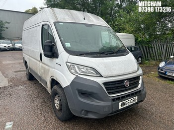 Location: Mitcham - 2017 FIAT DUCATO 35 MULTIJET II Panel Van REG: WM66OBO, Keys: No, MOT Expiry date: 10/02/2027, 1956 Diesel, 6 Speed Manual Diesel, Former Keepers: 3