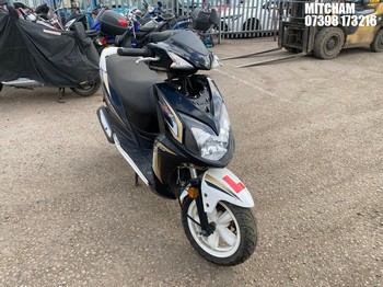 Location: Mitcham - 2018 SYM JET 4 50 E4 Motorcycle REG: PJ18VXB, Keys: No, MOT Expiry date: 24/05/2021, 49 Petrol, AUTOMATIC, Former Keepers: 3