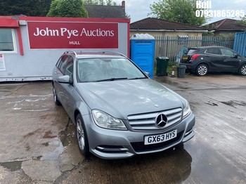 Location: Hull - 2013 MERCEDES-BENZ C220 EXECUTIVE SE CDI BLU Estate REG: GX63HYS, Keys: No, MOT Expiry date: 16/02/2027, 2143 Diesel, 6 Speed Manual Diesel, Former Keepers: 4