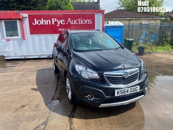 Location: Hull - 2014 VAUXHALL MOKKA SE TURBO S/S 5 Door Hatchback REG: KS64GUG, Keys: No, MOT Expiry date: 04/06/2026, 1364 Petrol, 6 Speed Manual Petrol, Former Keepers: 2