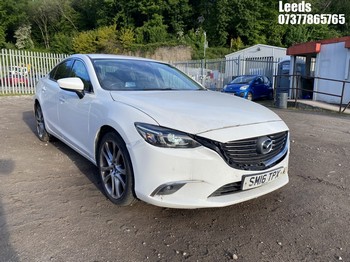 Location: Leeds - 2016 MAZDA 6 SPORT NAV D 4 Door Saloon REG: SM16TPX, 2191 Diesel, 6 Speed Manual Diesel, Former Keepers: 2, Keys: Yes, MOT Expiry date: 19-02-2026