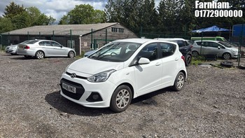 Location: Farnham - 2016 HYUNDAI I10 SE 5 Door Hatchback REG: NV66RMZ, Keys: Yes, MOT Expiry date: 19/06/2026, 998 CC Petrol, 5 Speed Manual Petrol, Former Keepers: 3