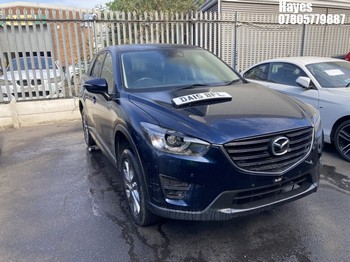 Location: Hayes - 2015 MAZDA CX-5 SPORT NAV D Estate REG: DA15BFL, Keys: No, MOT Expiry date: 11/07/2025, 2191 Diesel, 6 Speed Manual Diesel, Former Keepers: 3
