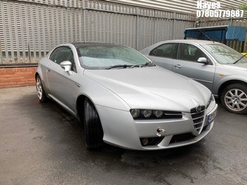 Location: Hayes - 2007 ALFA ROMEO BRERA SV JTS Coupe REG: DY57XVV, Keys: No, MOT Expiry date: 18/02/2026, 2198 Petrol, 6 Speed Manual Petrol, Former Keepers: 8