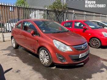 Location: Hayes - 2014 VAUXHALL CORSA ENERGY AC 3 Door Hatchback REG: JG03BYE, Keys: No, MOT Expiry date: 19/12/2026, 1229 Petrol, 5 Speed Manual Petrol, Former Keepers: 6