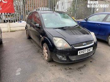 Location: Hayes - 2007 FORD FIESTA ZETEC CLIMATE 3 Door Hatchback REG: KV07DAT, Keys: No, MOT Expiry date: 29/04/2026, 1242 Petrol, 5 Speed Manual Petrol, Former Keepers: 6