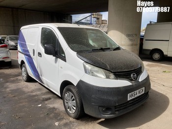 Location: Hayes - 2015 NISSAN NV200 ACENTA DCI Car Derived Van REG: HK64WGM, Keys: No, MOT Expiry date: 12/05/2026, 1461 Diesel, 5 Speed Manual Diesel, Former Keepers: 5