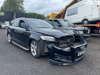 Location: Stapleford - 2006 AUDI Q7 S LINE QUATTRO TDI Estate REG: ML56XVS, Keys: Yes, MOT Expiry date: 31/07/2026, 2967 Diesel, 6 Speed Auto Diesel, Former Keepers: 4