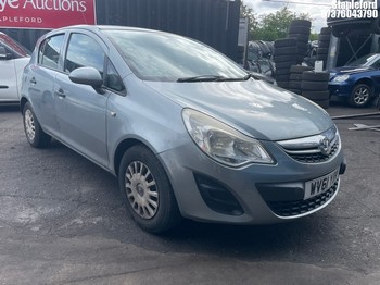 Location: Stapleford - 2011 VAUXHALL CORSA S 5 Door Hatchback REG: WV61YBW, Keys: No, MOT Expiry date: 14/10/2026, 1229 Petrol, 5 Speed Manual Petrol, Former Keepers: 5