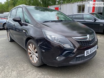 Location: Manchester - 2016 VAUXHALL ZAFIRA TOURER T-L CDTI EF MPV REG: BL65FFS, 1598cc Diesel, 6 Speed Manual Diesel, Former Keepers: 3, Keys: No, MOT Expiry date: 09/12/2025