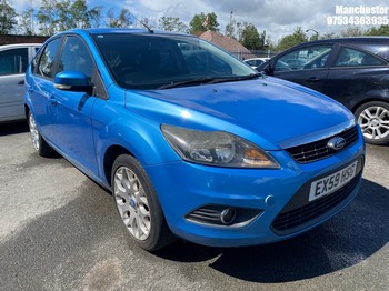 Location: Manchester - 2009 FORD FOCUS ZETEC 100 5 Door Hatchback REG: EX59HSG, 1596cc PETROL, 5 Speed Manual Petrol, Former Keepers: 9, Keys: No, MOT Expiry date: 26/03/2027
