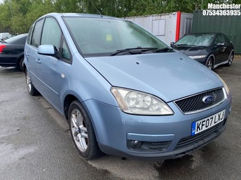 Location: Manchester - 2007 FORD FOCUS C-MAX ZETEC MPV REG: KF07LXJ, 1596cc PETROL, 5 Speed Manual Petrol, Former Keepers: 4, Keys: No, MOT Expiry date: 11/07/2026