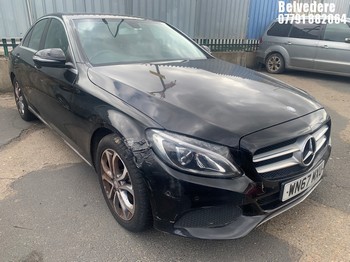 Location: BELVEDERE - 2017 MERCEDES-BENZ C200 D SPORT AUTO 4 Door Saloon REG: WN67MXU, 1598cc Diesel, 7 Speed Auto Diesel, Former Keepers: 8, Keys: No, MOT: Expiry date29.09.2026
