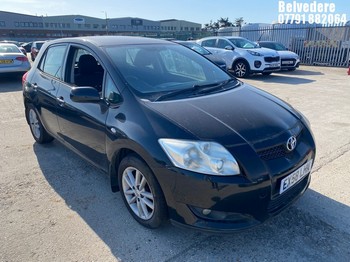 Location: Belvedere - 2008 TOYOTA AURIS TR VVT-I S-A 5 Door Hatchback REG: EX58LHN, 1598cc Petrol, 5 Speed Semi Auto Petrol, Former Keepers: 4, Keys: Yes, MOT Expiry date: 15/11/2017