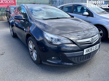 Location: Belvedere - 2015 VAUXHALL ASTRA GTC SRI TURBO AUTO 3 Door Hatchback REG: HK15LGX, Keys: No, MOT Expiry date: 06/01/2024, 1364 Petrol, 6 Speed Auto Petrol, Former Keepers: 2
