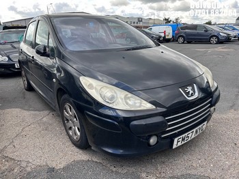 Location: Belvedere - 2008 PEUGEOT 307 S 5 Door Hatchback REG: FM57NYC, Keys: No, MOT Expiry date: 02/10/2025, 1360 Petrol, 5 Speed Manual Petrol, Former Keepers: 6