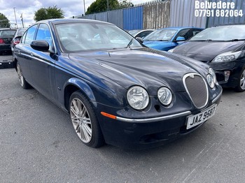 Location: Belvedere - 2007 JAGUAR S-TYPE SE V6 AUTO 4 Door Saloon REG: JAZ9587, Keys: No, MOT Expiry date: 09/11/2026, 2967 Petrol, 6 Speed Auto Petrol, Former Keepers: 3