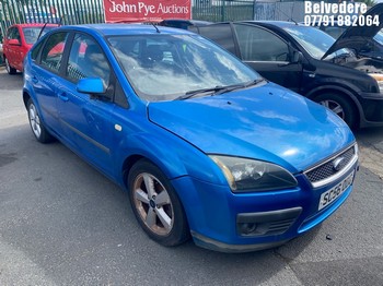 Location: Belvedere - 2007 FORD FOCUS ZETEC CLIMATE AUTO 5 Door Hatchback REG: SC56ODG, Keys: No, MOT Expiry date: 27/03/2026, 1596 Petrol, 4 Speed Auto Petrol, Former Keepers: 8