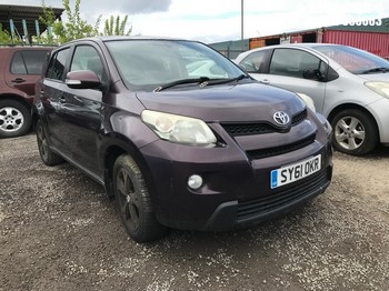 Location: Edinburgh - 2011 TOYOTA URBAN CRUISER D-4D 5 Door Hatchback REG: SY61OKR, Keys: No, MOT Expiry date: 30/01/2026, 1364 Diesel, 6 Speed Manual Diesel, Former Keepers: 3