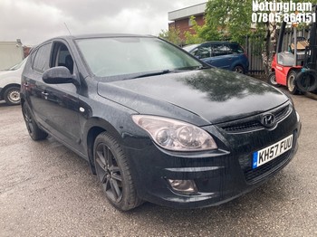 Location: Nottingham - 2007 HYUNDAI I30 PREMIUM CRDI 5 Door Hatchback REG: KH57FUU, Keys: No, MOT Expiry date: 14/01/2026, 1991 Diesel, 6 Speed Manual Diesel, Former Keepers: 6
