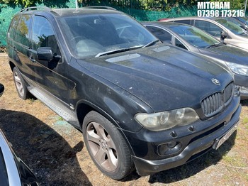 Location: MITCHAM - 2004 BMW X5 SPORT AUTO Estate REG: RL04EEW, 2979cc Gas Bi Fuel, 5 Speed Auto Petrol, Former Keepers: 14, Keys: No, MOT: Expiry date16/10/2026