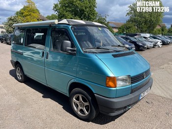 Location: Mitcham - 1993 VOLKSWAGEN T4 Motor Caravan REG: K287RDL, Keys: No, MOT Expiry date: 10/10/2026, 2461 Petrol, MANUAL, Former Keepers: 3
