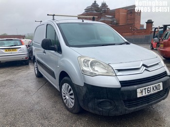 Location: Nottingham - 2011 CITROEN BERLINGO 850 EN-PRISE HDI Panel Van REG: YT61KND, Keys: No, MOT Expiry date: 18/10/2025, 1560 Diesel, 5 Speed Manual Diesel, Former Keepers: 5
